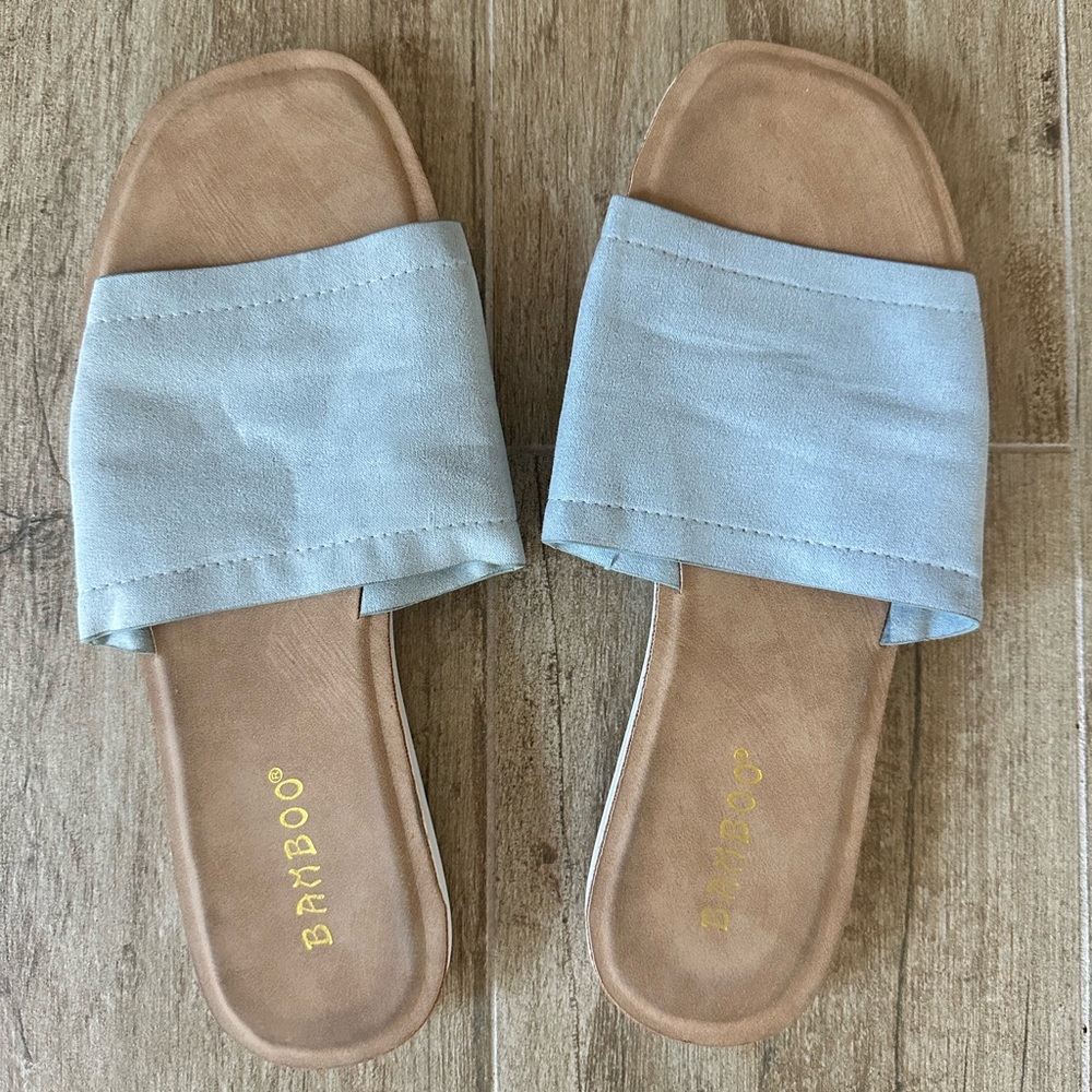 Bamboo minimalist sandals
